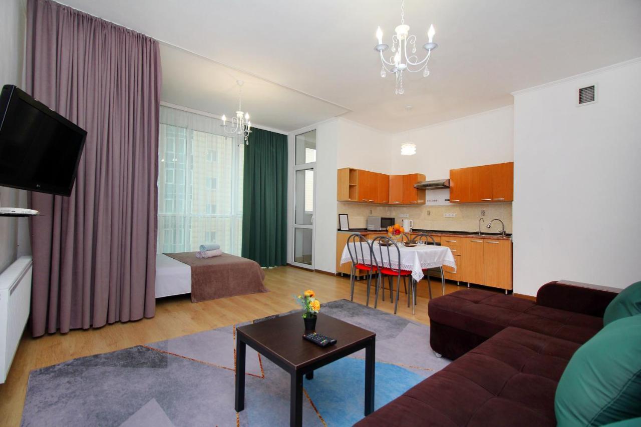 Apartament Уютные И Комфортные Квартиры В Жк Манхэттен Ałma Ata Zewnętrze zdjęcie